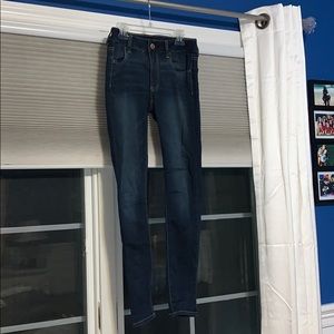 american eagle super super stretch jeggings